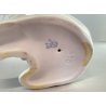 SCULTURA VINTAGE PORCELLANA BIANCA ORSO POLARE 15 cm/h Lippelsdorf  WA 1877 DE