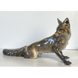 VOLPE PORCELLANA Rosenthal Selb Mod. 1538 DESIGN T. Kärner ANIMALIER H20cm '30