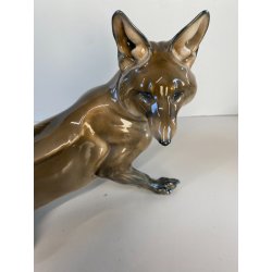 VOLPE PORCELLANA Rosenthal Selb Mod. 1538 DESIGN T. Kärner ANIMALIER H20cm '30