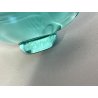 PESCE "POISSON" CRISTALLO SATINATO LALIQUE FRANCE VERDE ACQUA FIRMATO H5cm '70