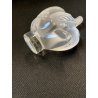 CIGNI CRISTALLO SATINATO FROSTED GLASS LALIQUE FRANCE AMORE LOVE Swans  10608