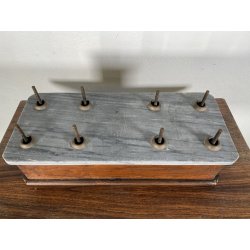 ANTICA BILANCIA da BANCO SABAUDA  Agos Cantoni NOVARA DUE PIATTI PORTATA 5 KG