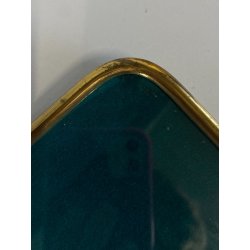 MINIATURA OLIO CERAMICA GESù BAMBINO Il Buon Pastore N.M.  Raschi RELIGIOSO '900