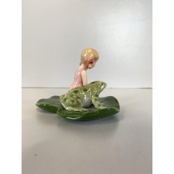 SCULTURA PORCELLANA Royal Copenhagen FIGURINA FIABA Thumbelina H.C. Andersen