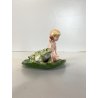 SCULTURA PORCELLANA Royal Copenhagen FIGURINA FIABA Thumbelina H.C. Andersen
