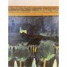 QUADRO DIPINTO Carlo Monti PIAZZA DEL POPOLO LUNGO LAGO ARONA 2000 OLIO TELA