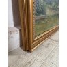 ANTICO QUADRO DIPINTO Carlo Monti VEDUTA ROCCA DI ARONA LAGO MAGGIORE ANNI 60
