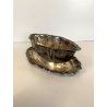 SALSIERA CON VASOIO INTEGRATO CHRISTOFLE GALLIA FRANCE PLACCATA ARGENTO '40