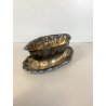 SALSIERA CON VASOIO INTEGRATO CHRISTOFLE GALLIA FRANCE PLACCATA ARGENTO '40