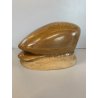 ANTICA FORMA per CAPPELLO BLOCCO LEGNO COPPOLA MODISTA MILLINERY VINTAGE '900