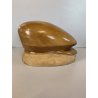 ANTICA FORMA per CAPPELLO BLOCCO LEGNO COPPOLA MODISTA MILLINERY VINTAGE '900