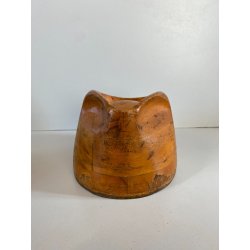 ANTICA FORMA CAPPELLO LEGNO MOD. Trilby  Fedora MODISTA MILLINERY VINTAGE '900