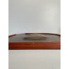 QUADRO RAME farmacia BASSORILIEVO EPOCA 1900 ICONA albarello ALOE VASO CORNICE