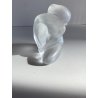 FIGURA CRISTALLO SATINATO "Petite Nue Vénus" FROSTED GLASS LALIQUE® FRANCE H10cm