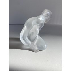 FIGURA CRISTALLO SATINATO "Petite Nue Vénus" FROSTED GLASS LALIQUE® FRANCE H10cm