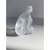 FIGURA CRISTALLO SATINATO "Petite Nue Vénus" FROSTED GLASS LALIQUE® FRANCE H10cm