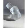 FIGURA CRISTALLO SATINATO "Petite Nue Vénus" FROSTED GLASS LALIQUE® FRANCE H10cm