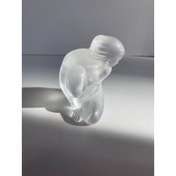 FIGURA CRISTALLO SATINATO "Petite Nue Vénus" FROSTED GLASS LALIQUE® FRANCE H10cm
