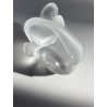 FIGURA CRISTALLO SATINATO "Petite Nue Vénus" FROSTED GLASS LALIQUE® FRANCE H10cm