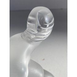 FIGURA CRISTALLO SATINATO "Petite Nue Vénus" FROSTED GLASS LALIQUE® FRANCE H10cm