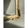 ANTICA PICCOLA CORNICE VENEZIANA DORATA bianca LEGNO 31cmx27cm EPOCA '900 quadro