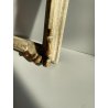 ANTICA PICCOLA CORNICE VENEZIANA DORATA bianca LEGNO 31cmx27cm EPOCA '900 quadro