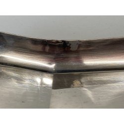 VASSOIO Arran DESIGN Enzo Mari ALESSI ACCIAIO INOX 18/10 VINTAGE TRAY 48x24,5 cm