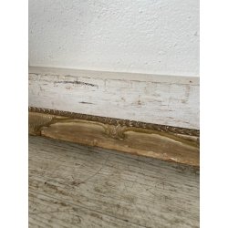ANTICA CORNICE VENEZIANA LEGNO bianca 63cmx50cm EPOCA '900 PER quadro O STAMPA
