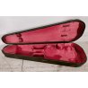 ANTICO VIOLINO con ARCHETTO epoca XIX sec STRUMENTO MUSICALE Old Violin CUSTODIA