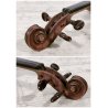 ANTICO VIOLINO con ARCHETTO epoca XIX sec STRUMENTO MUSICALE Old Violin CUSTODIA