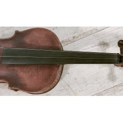 ANTICO VIOLINO con ARCHETTO epoca XIX sec STRUMENTO MUSICALE Old Violin CUSTODIA