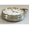 GRANDE ANTICO OROLOGIO TASCA 8 days EPOCA '900 OLD POCKET WATCH taschino ø 65 mm
