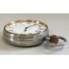 GRANDE ANTICO OROLOGIO TASCA 8 days EPOCA '900 OLD POCKET WATCH taschino ø 65 mm