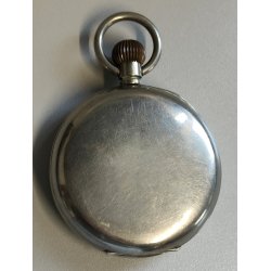 GRANDE ANTICO OROLOGIO TASCA 8 days EPOCA '900 OLD POCKET WATCH taschino ø 65 mm