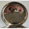 GRANDE ANTICO OROLOGIO TASCA 8 days EPOCA '900 OLD POCKET WATCH taschino ø 65 mm