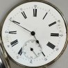 ANTICO OROLOGIO TASCA ARGENTO epoca 800 TASCHINO Old Pocket Watch CARICA CHIAVE