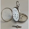 ANTICO OROLOGIO TASCA ARGENTO epoca 800 TASCHINO Old Pocket Watch CARICA CHIAVE