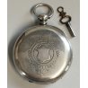 ANTICO OROLOGIO TASCA ARGENTO epoca 800 TASCHINO Old Pocket Watch CARICA CHIAVE
