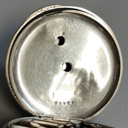 ANTICO OROLOGIO TASCA ARGENTO epoca 800 TASCHINO Old Pocket Watch CARICA CHIAVE