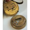 ANTICO OROLOGIO TASCA ARGENTO Inglese XIX sec. DECORO LIBERTY Movimento a Catena