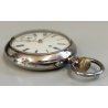 ANTICO OROLOGIO TASCA ARGENTO 800 epoca 900 TASCHINO Old Pocket Watch MONTRE