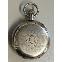 ANTICO OROLOGIO TASCA ARGENTO 800 epoca 900 TASCHINO Old Pocket Watch MONTRE
