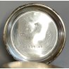 ANTICO OROLOGIO TASCA ARGENTO 800 epoca 900 TASCHINO Old Pocket Watch MONTRE
