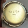 ANTICO OROLOGIO TASCA ARGENTO 800 epoca 900 TASCHINO Old Pocket Watch MONTRE