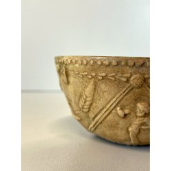 CIOTOLA BOWL TERRACOTTA TERRA SIGILLATA ROMANA STILE SIGNA ARCHEOLOGICA ø 9 cm