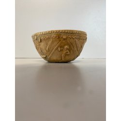 CIOTOLA BOWL TERRACOTTA TERRA SIGILLATA ROMANA STILE SIGNA ARCHEOLOGICA ø 9 cm