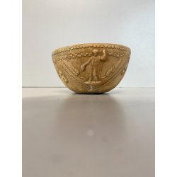CIOTOLA BOWL TERRACOTTA TERRA SIGILLATA ROMANA STILE SIGNA ARCHEOLOGICA ø 9 cm
