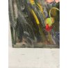 ANTICO QUADRO DIPINTO OLIO TELA FIORI NATURA MORTA PINO PESSINA DA CASTANEDO 900