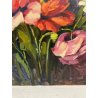 ANTICO QUADRO DIPINTO OLIO TELA FIORI NATURA MORTA PINO PESSINA DA CASTANEDO 900