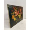 QUADRO DIPINTO OLIO TELA FIORI ROSE NATURA MORTA PINO PESSINA DA CASTANEDO '900